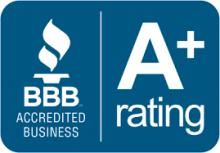 BBB accredited with an A+ rating